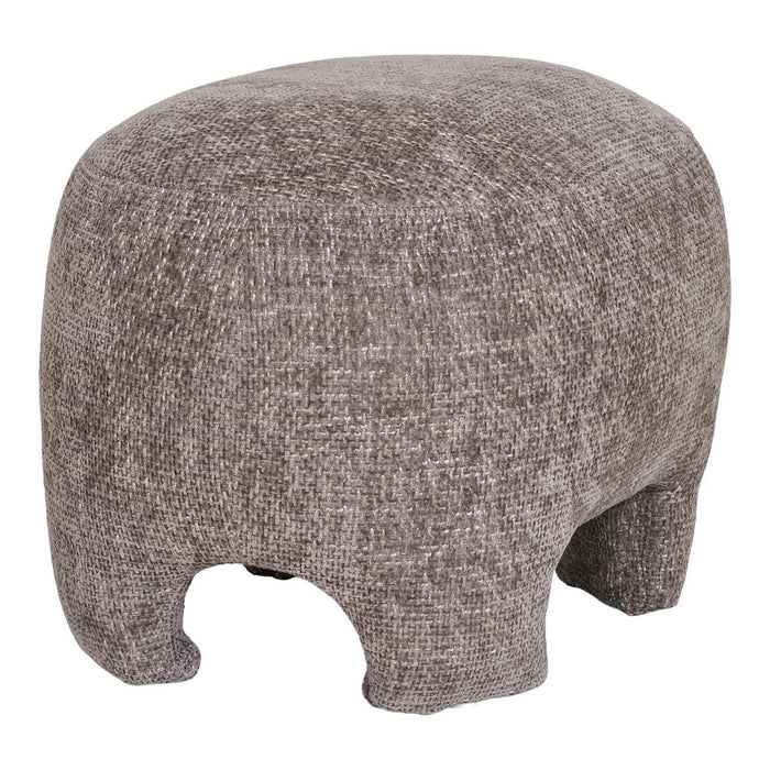 Pouf Nazare, Beige, Poliestere, 41x53x38 cm, Seven Design