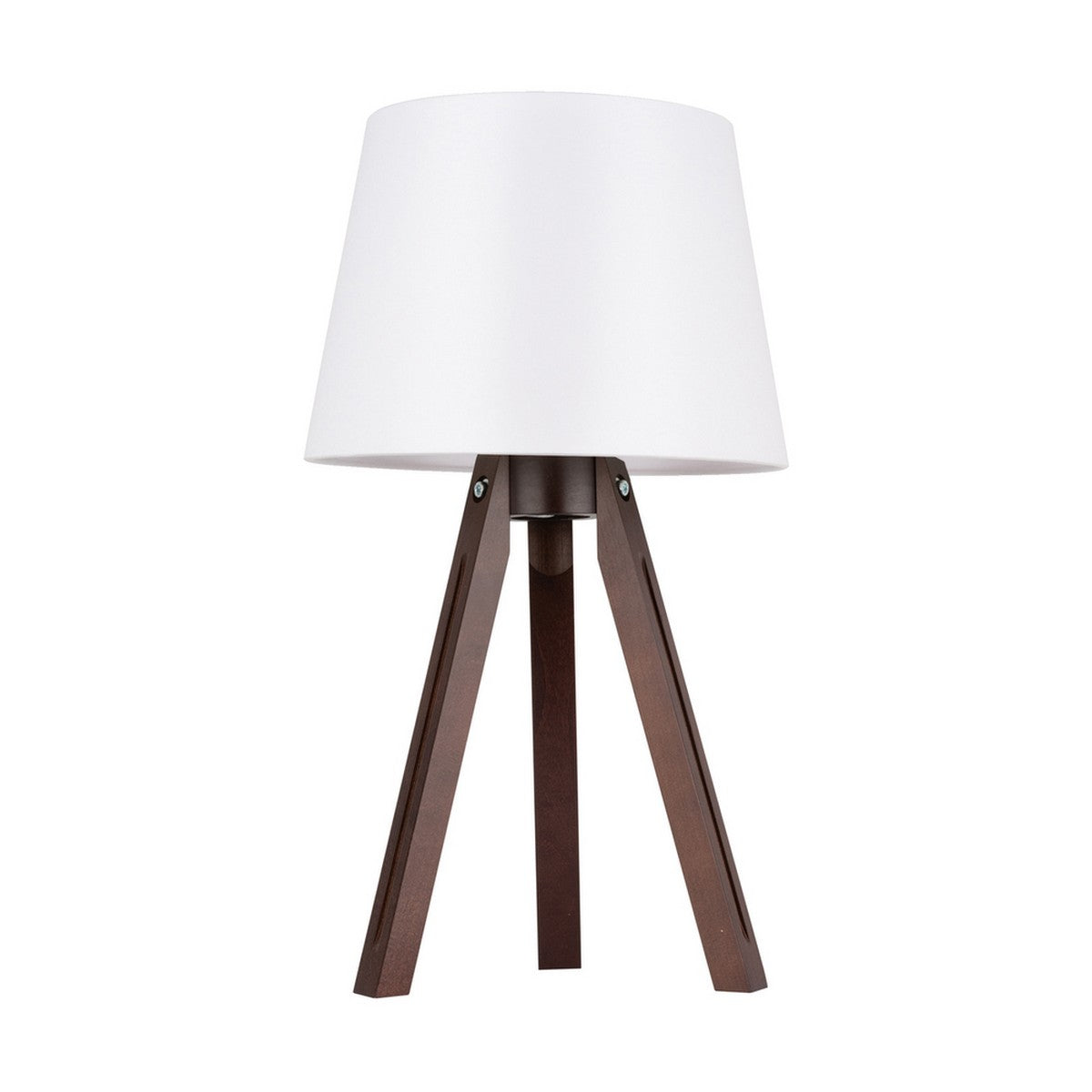 Lampada da Tavolo Outhe, Marrone, Legno, 30x30x55 cm, EPIKASA