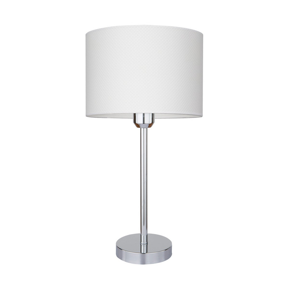 Lampada da Tavolo Cinca, Beige, Metallo, 25x25x49 cm, EPIKASA