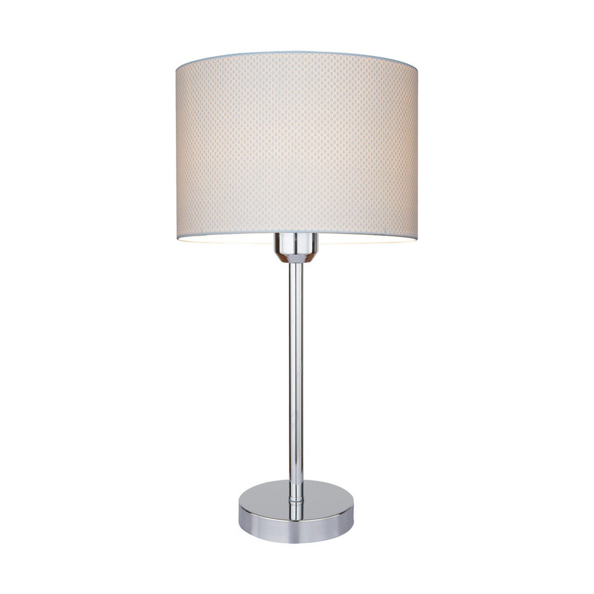 Lampada da Tavolo Cinca, Beige, Metallo, 25x25x49 cm, EPIKASA