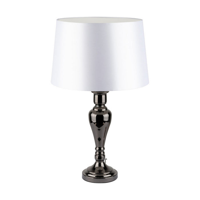 Lampada da Tavolo Adaja, Nero, Metallo, 40x40x66 cm, EPIKASA