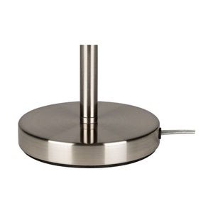 Lampada da Tavolo Gianni, Beige, Metallo, 20x20x45 cm, EPIKASA