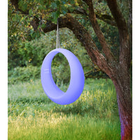 Sedia a Dondolo Luminosa Hammy, Bianco, Plastica, 130x40x130 cm, Majestic