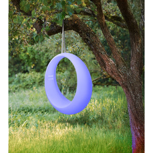 Sedia a Dondolo Luminosa Hammy, Bianco, Plastica, 130x40x130 cm, Majestic