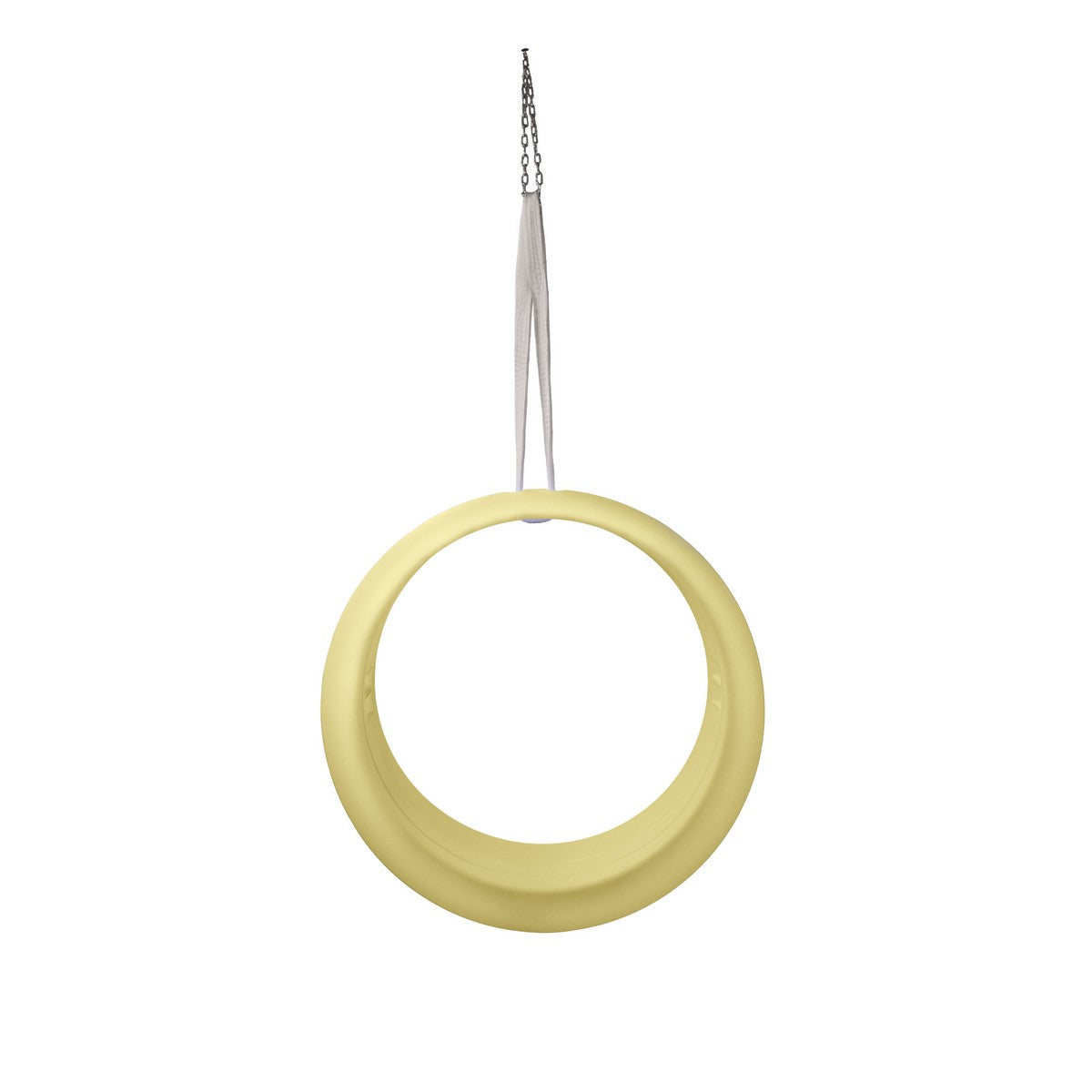 Sedia a Dondolo Luminosa Hammy, Bianco, Plastica, 130x40x130 cm, Majestic