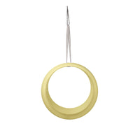 Sedia a Dondolo Luminosa Hammy, Bianco, Plastica, 130x40x130 cm, Majestic