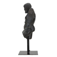 Scultura Uomo 1, Nero, Poliresina, 26x22x57,5 cm, Seven Design