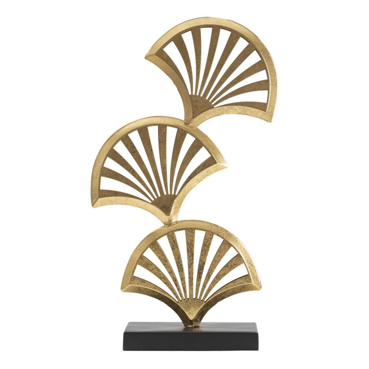 Scultura Liberty, Oro, Metallo, 10x23,5x44 cm, Seven Design