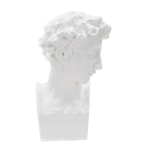 Scultura Grecia 4, Bianco, Poliresina, 20x17,5x30 cm, Seven Design