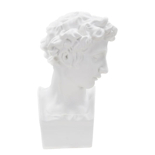 Scultura Grecia 4, Bianco, Poliresina, 20x17,5x30 cm, Seven Design