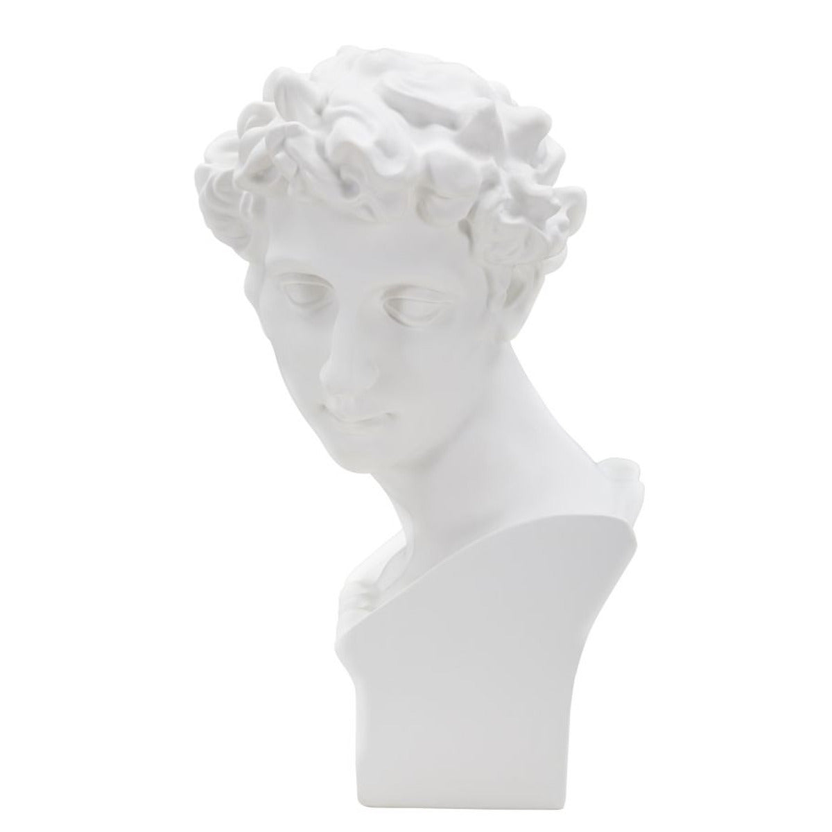 Scultura Grecia 4, Bianco, Poliresina, 20x17,5x30 cm, Seven Design