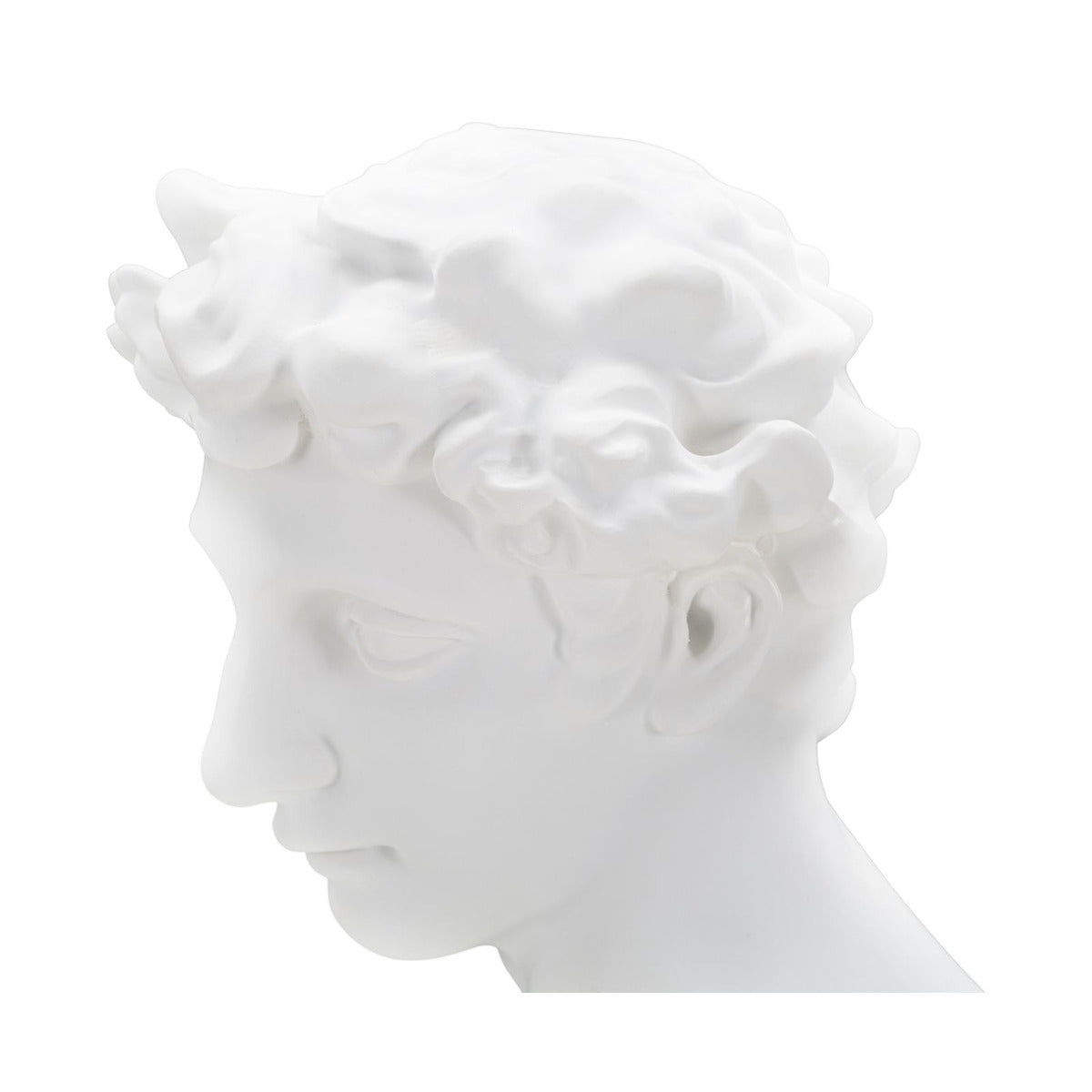 Scultura Grecia 4, Bianco, Poliresina, 20x17,5x30 cm, Seven Design