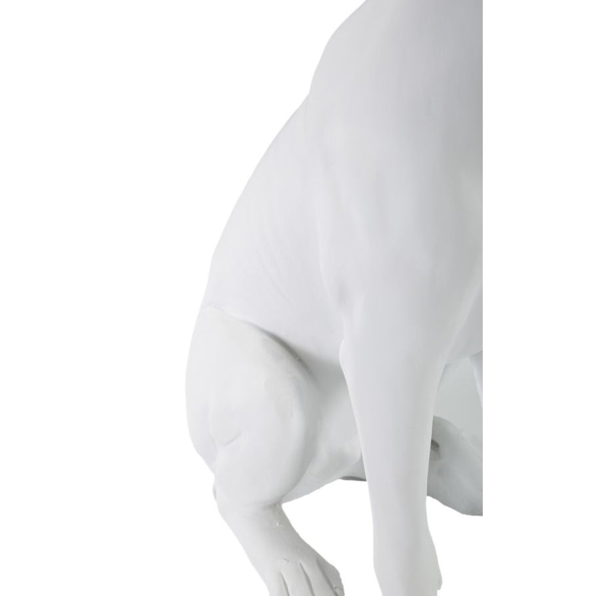 Scultura Cane 2, Bianco, Poliresina, 20x12,5x33 cm, Seven Design