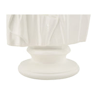 Scultura Grecia 5, Bianco, Poliresina, 12,9x12,5x25 cm, Seven Design