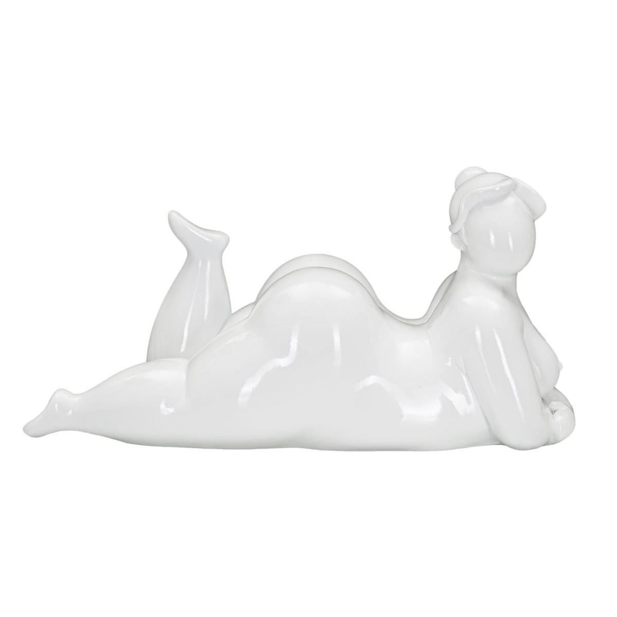 Scultura MF377, Bianco, Poliresina, 32x16x16 cm, Seven Design