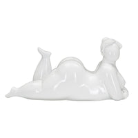 Scultura MF377, Bianco, Poliresina, 32x16x16 cm, Seven Design