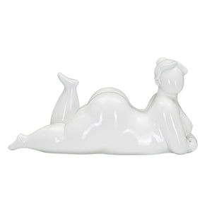 Scultura MF377, Bianco, Poliresina, 32x16x16 cm, Seven Design