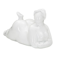 Scultura MF377, Bianco, Poliresina, 32x16x16 cm, Seven Design