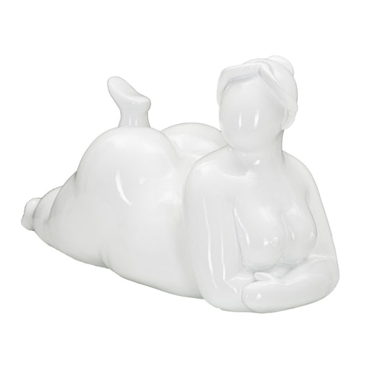 Scultura MF377, Bianco, Poliresina, 32x16x16 cm, Seven Design