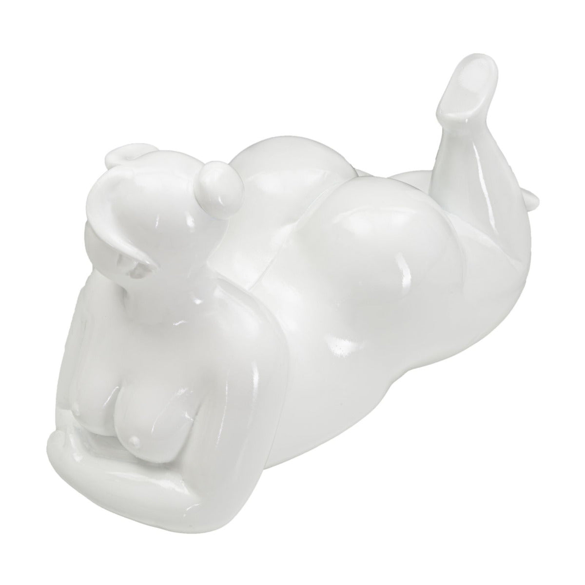 Scultura MF377, Bianco, Poliresina, 32x16x16 cm, Seven Design