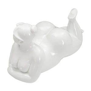 Scultura MF377, Bianco, Poliresina, 32x16x16 cm, Seven Design
