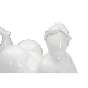 Scultura MF377, Bianco, Poliresina, 32x16x16 cm, Seven Design