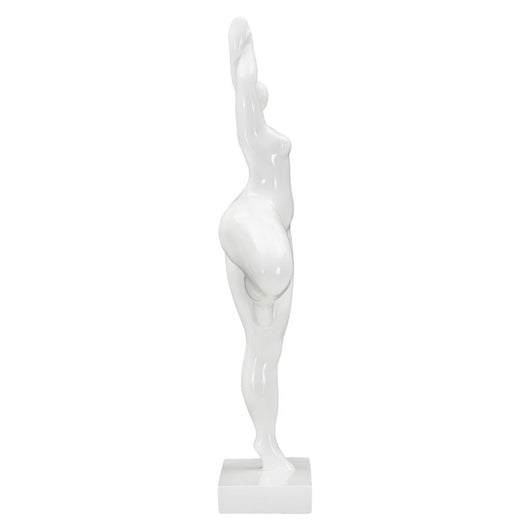 Scultura MF374, Bianco, Poliresina, 16x9x45,8 cm, Seven Design