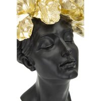 Scultura MF369, Nero, Poliresina, 21x20x36,5 cm, Seven Design