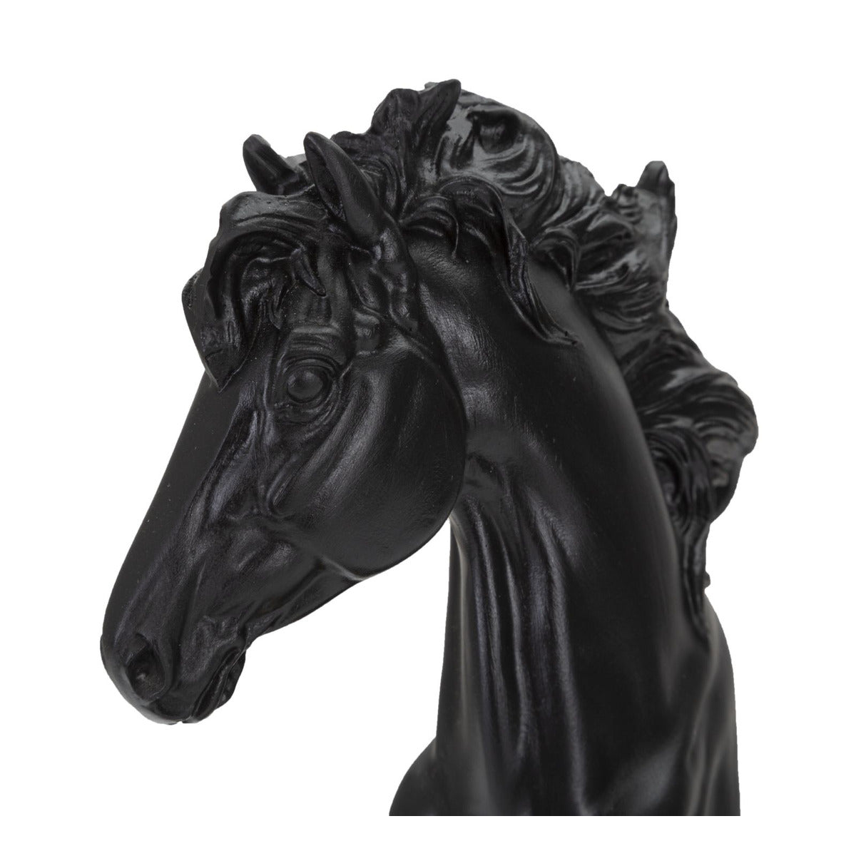 Scultura Scacchi 12, Nero, Poliresina, 14x11x27 cm, Seven Design