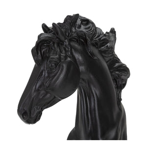 Scultura Scacchi 12, Nero, Poliresina, 14x11x27 cm, Seven Design