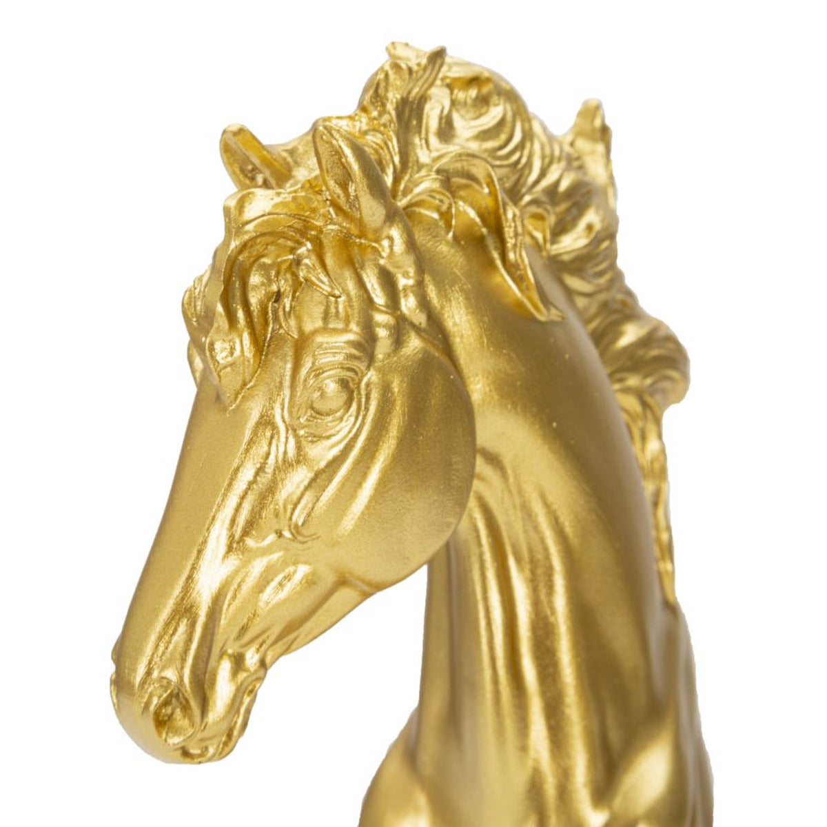 Scultura Scacchi 13, Oro, Poliresina, 14x11x27 cm, Seven Design