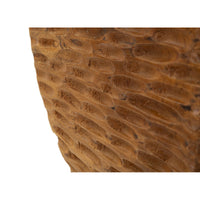 Scultura MF363, Marrone, Legno, 30x15,5x40 cm, Seven Design