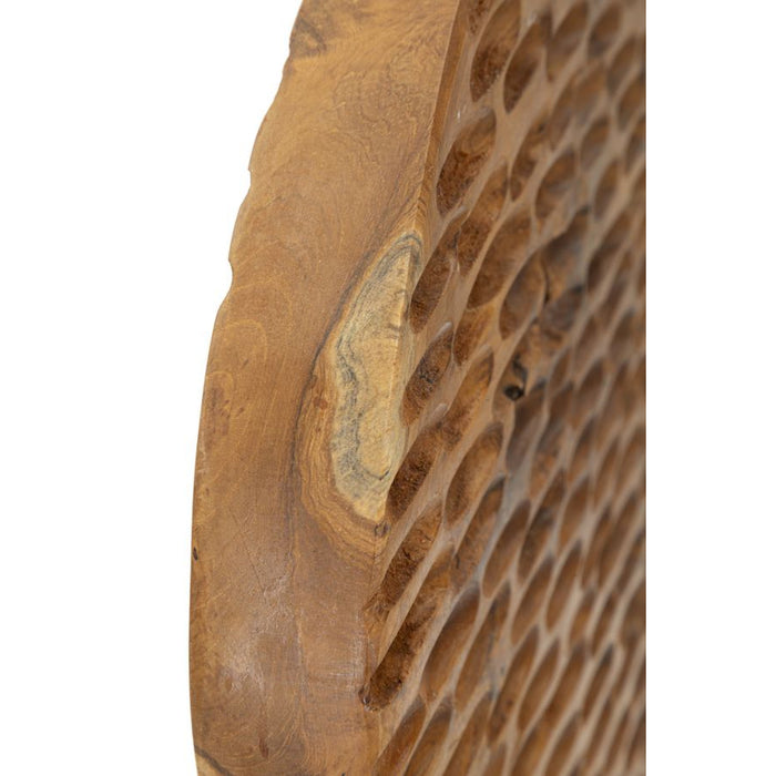Scultura MF363, Marrone, Legno, 30x15,5x40 cm, Seven Design