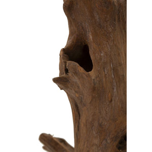 Scultura Radice 2, Marrone, Legno, 23x27x64 cm, Seven Design