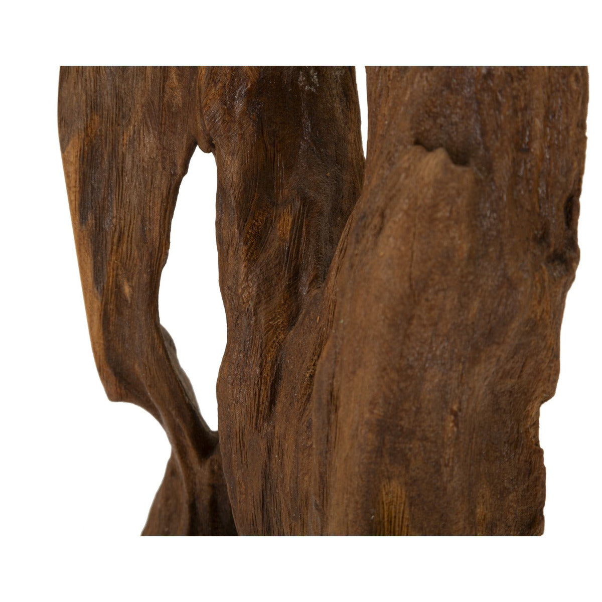 Scultura Radice 1, Marrone, Legno, 18x13x55 cm, Seven Design