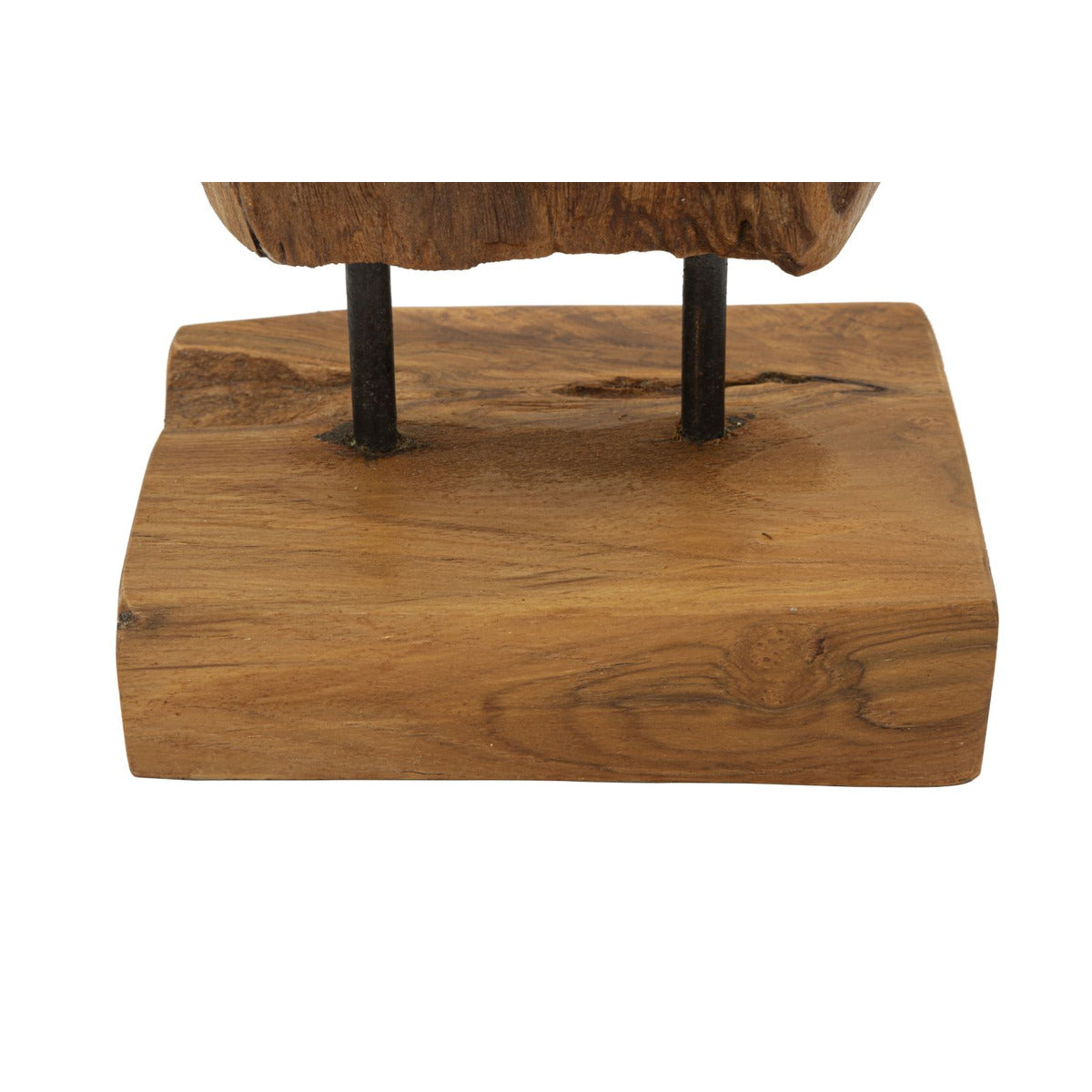 Scultura Radice 1, Marrone, Legno, 18x13x55 cm, Seven Design