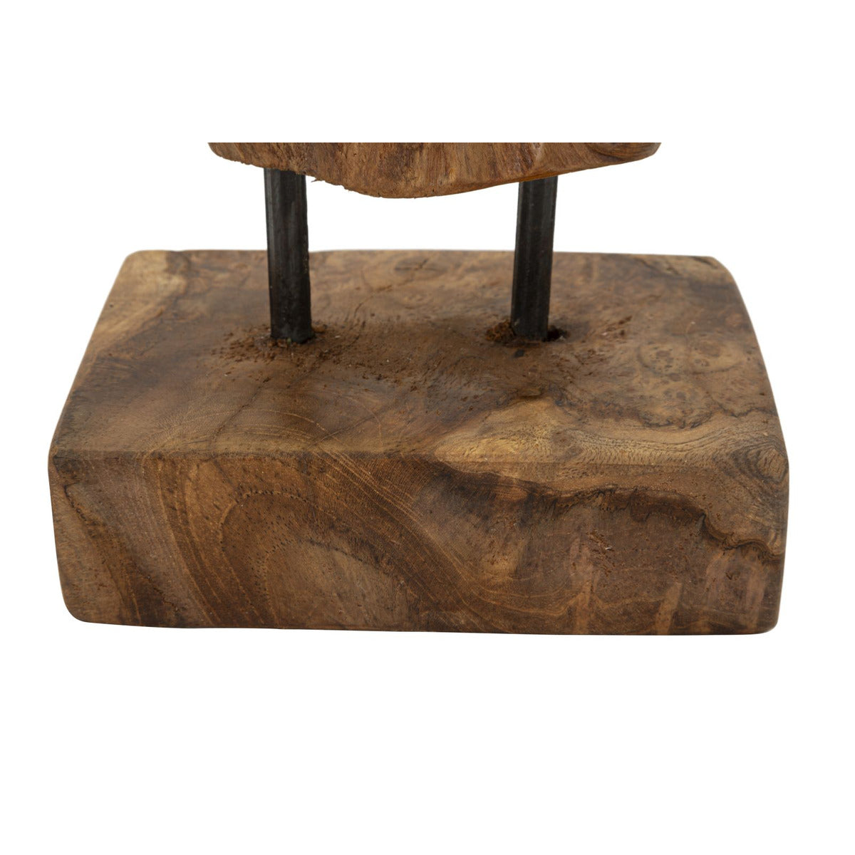Scultura Radice 4, Marrone, Legno, 20x11x34 cm, Seven Design