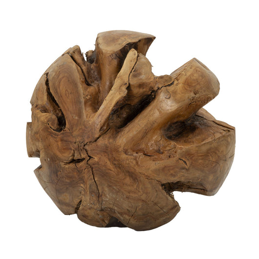 Scultura Radice, Marrone, Legno, 50x50x50 cm, Seven Design