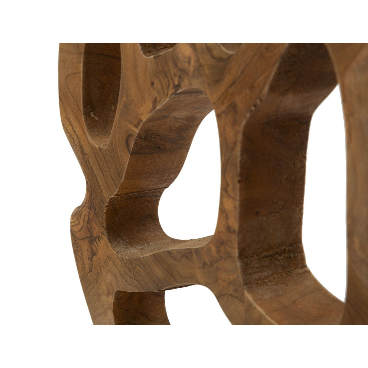 Scultura Radice 5, Marrone, Legno, 25x10x38 cm, Seven Design