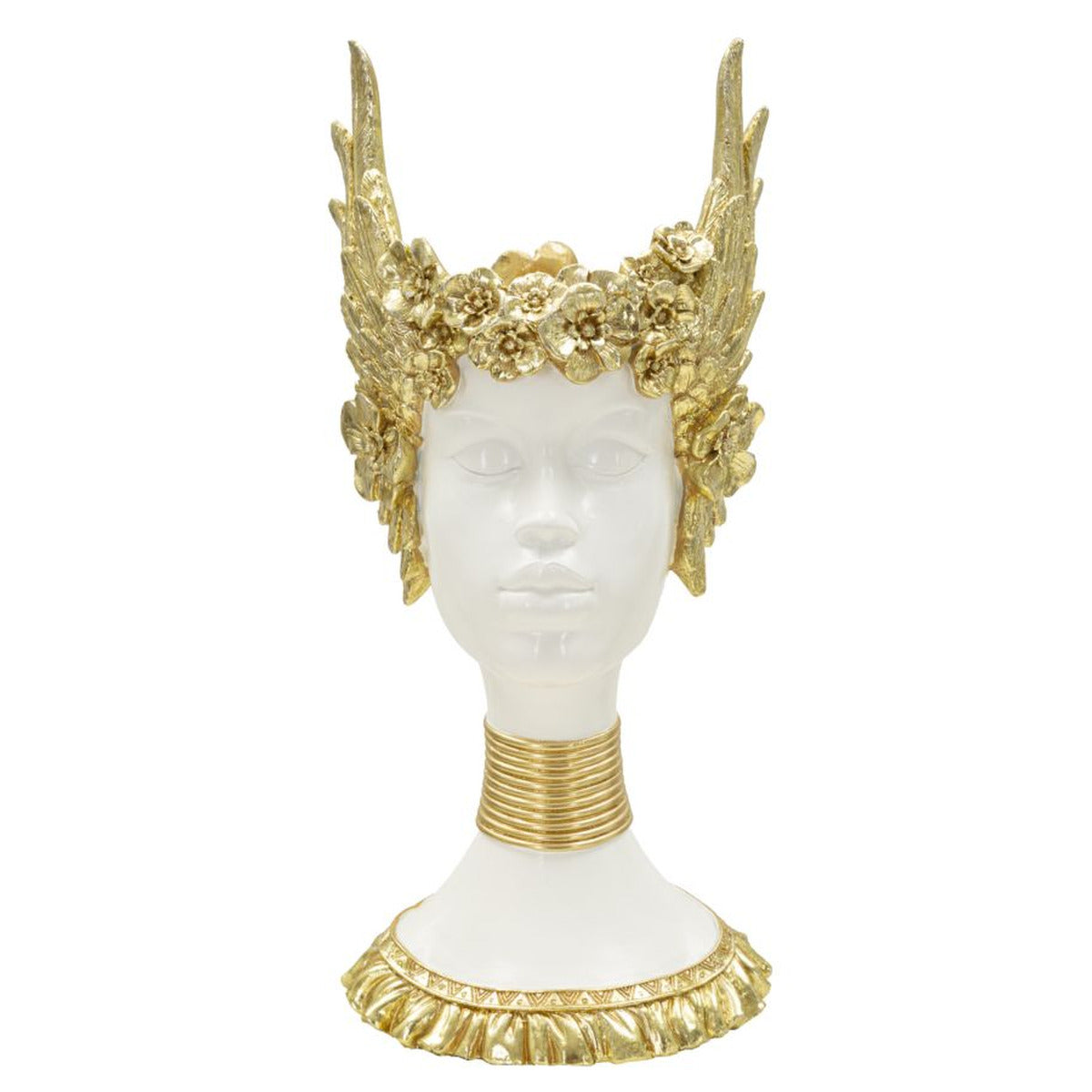 Scultura Icaro 1, Oro, Poliresina, 17,5x17x38 cm, Seven Design