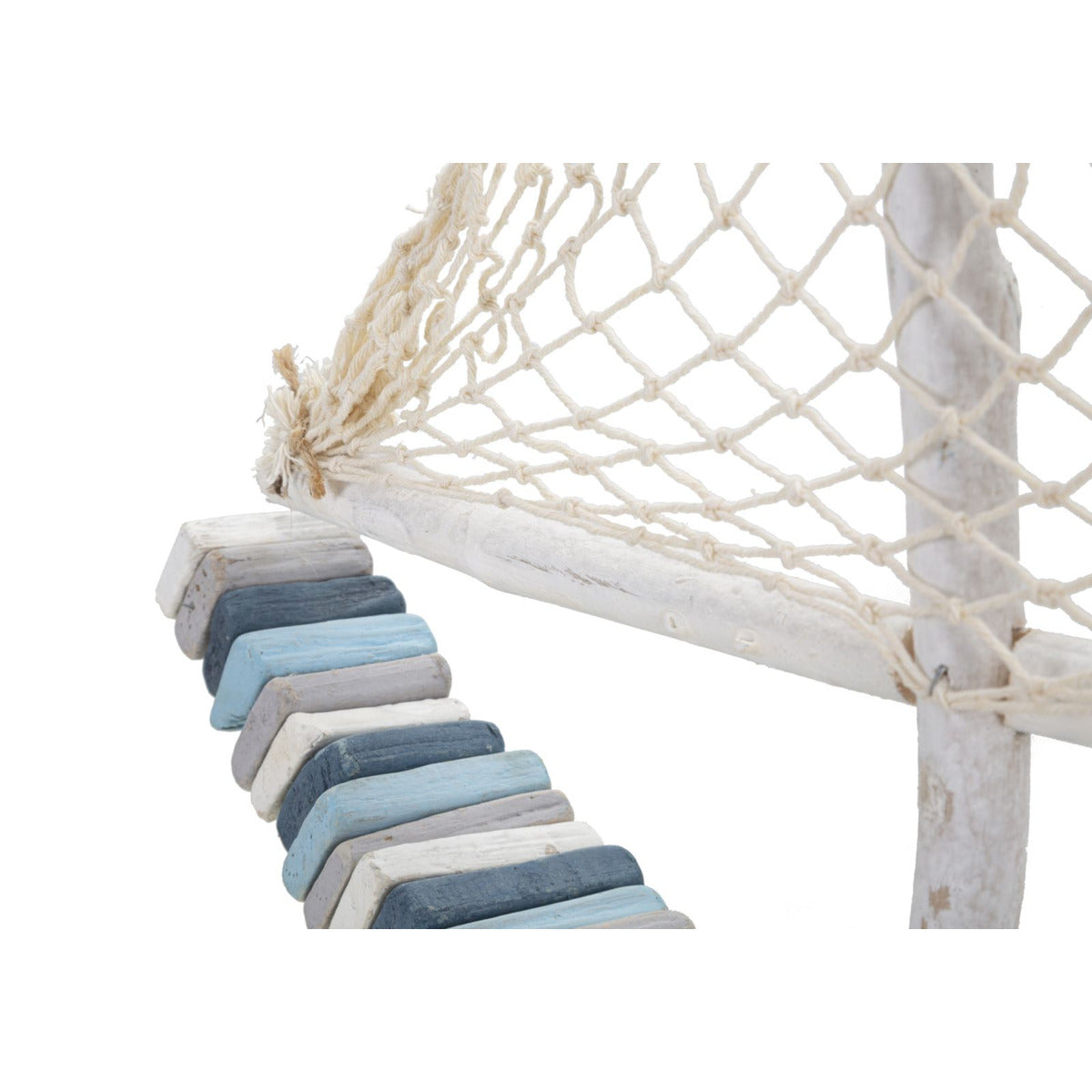 Scultura Barca 2, Multicolore, Legno, 45x7x45 cm, Seven Design