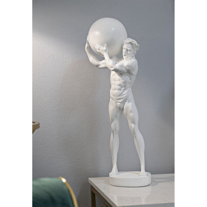 Scultura MF370, Bianco, Poliresina, 18x12,5x50 cm, Seven Design