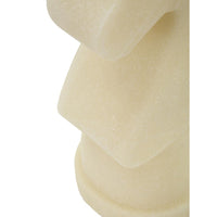 Scultura Scacchi, Bianco, Poliresina, 14x13x31 cm, Seven Design