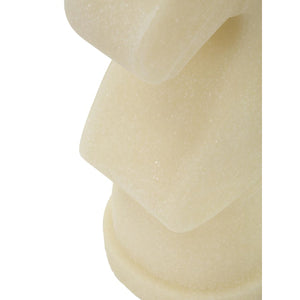 Scultura Scacchi, Bianco, Poliresina, 14x13x31 cm, Seven Design