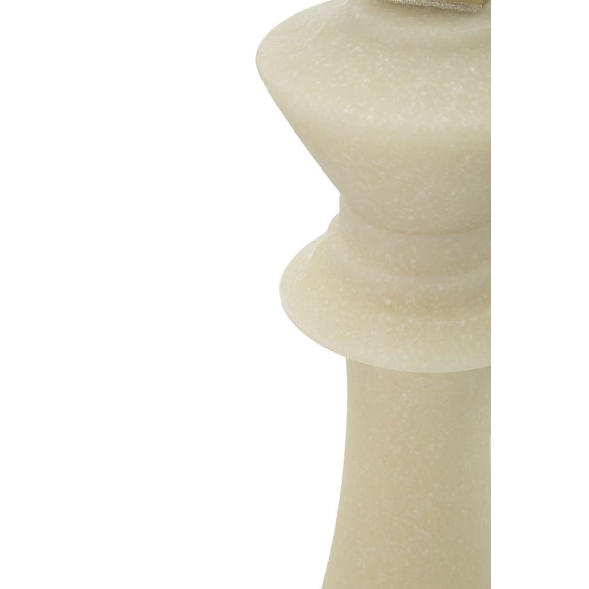 Scultura Scacchi 1, Bianco, Poliresina, 13x13x41 cm, Seven Design