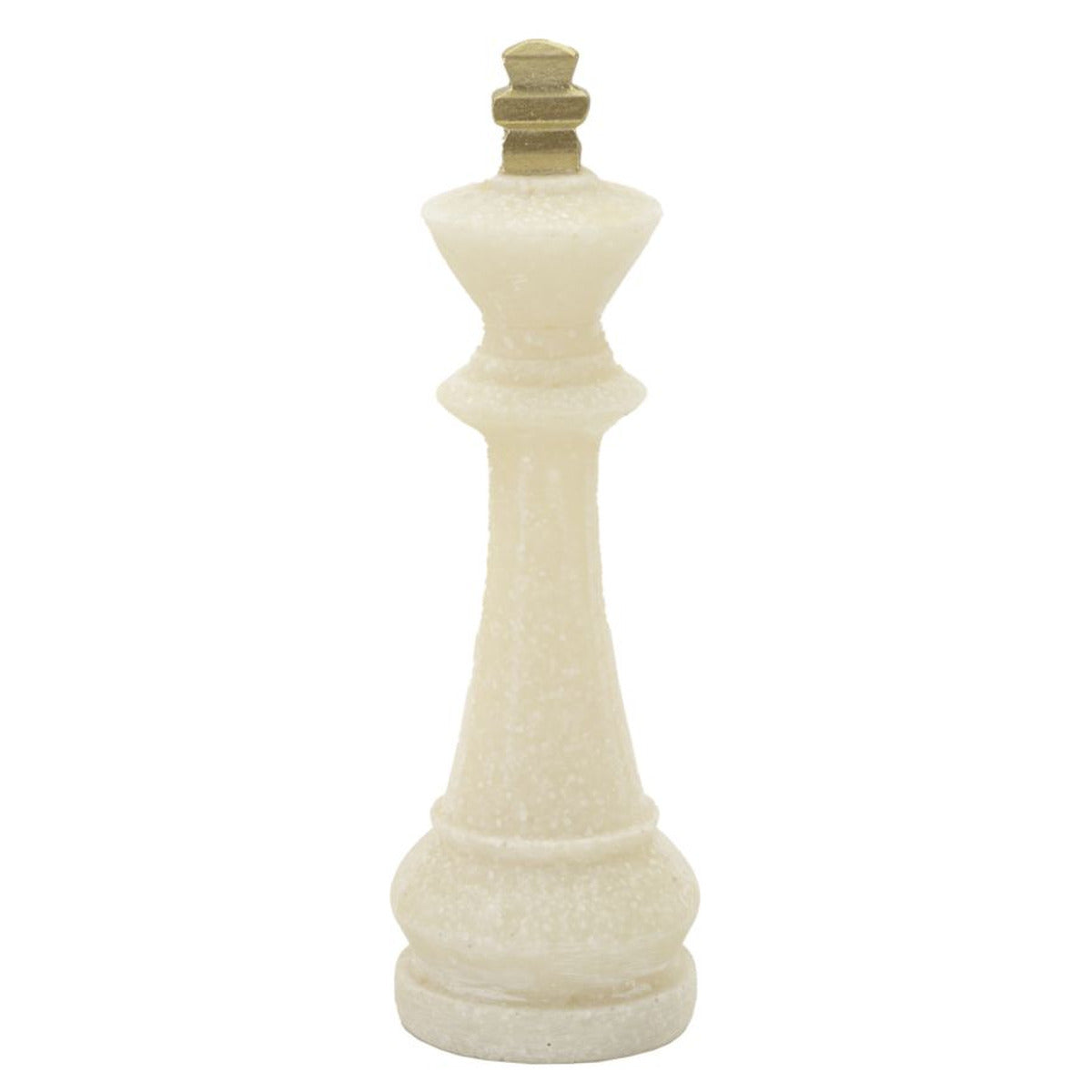 Scultura Scacchi 6, Bianco, Poliresina, 4,4x4,4x10,3 cm, Seven Design