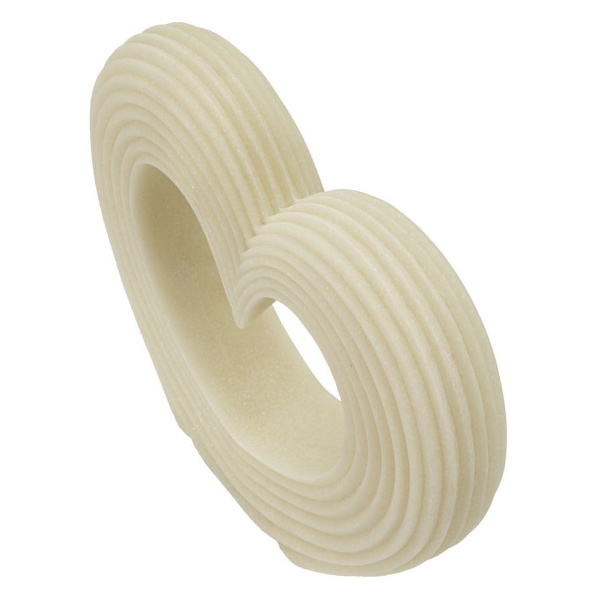 Scultura Cuore 12, Bianco, Poliresina, 30x7x26 cm, Seven Design