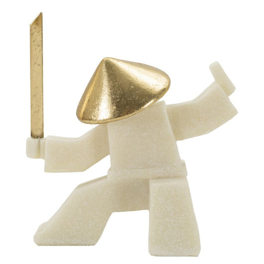 Scultura Giappone 4, Bianco, Poliresina, 17x7,5x18,5 cm, Seven Design