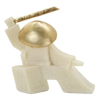 Scultura Giappone 3, Bianco, Poliresina, 19x8x18 cm, Seven Design