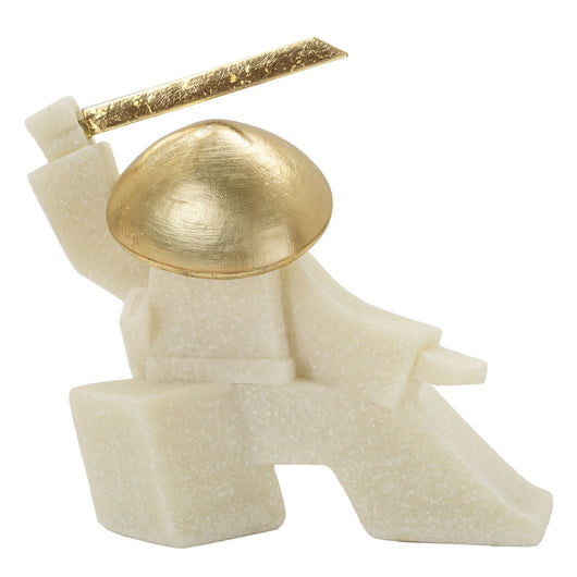 Scultura Giappone 3, Bianco, Poliresina, 19x8x18 cm, Seven Design